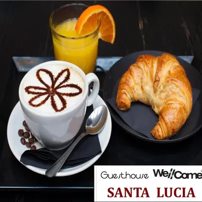 Colazione disponibile per gli ospiti di WELL COME - Santa Lucia