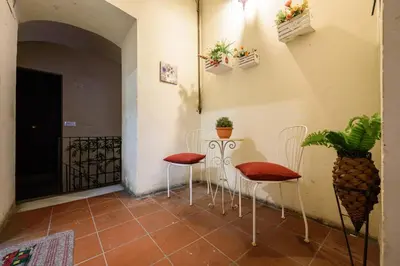 Area soggiorno di La Dimora nei presepi in San Gregorio