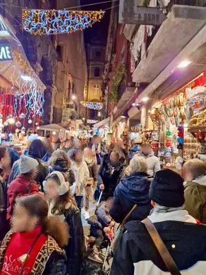 Ospiti di La Dimora nei presepi in San Gregorio