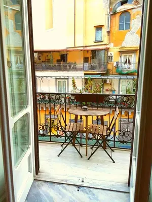 Balcone o terrazza di B&B A Durmì
