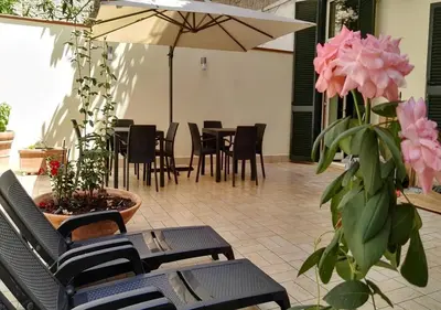 Area soggiorno di B&B al Centro Storico