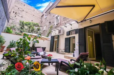 Patio o area all'aperto di B&B al Centro Storico