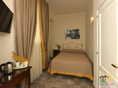 Letto o letti in una camera di Dimora conte di Ruvo