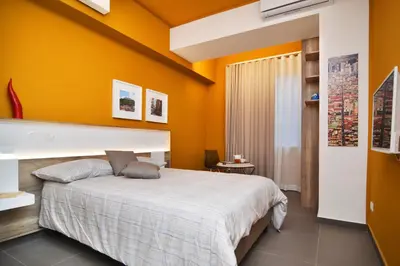 Letto o letti in una camera di Bed In Centro