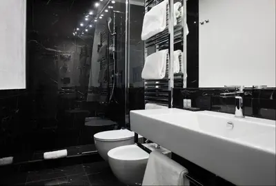 Bagno di LHP Suite Napoli Parco Margherita