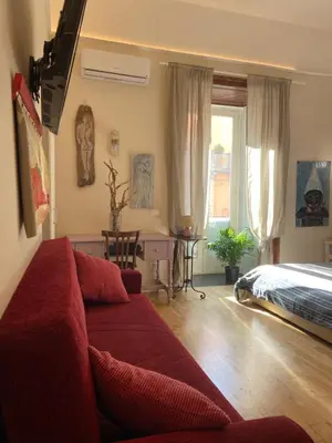 Area soggiorno di Corso 211 Beds & Suites