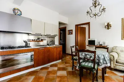Cucina o angolo cottura di Napoli Charming Apartments Salvator Rosa 