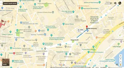 Planimetria di B&B Univercity