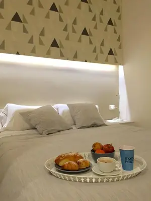 Letto o letti in una camera di B&B EMME21