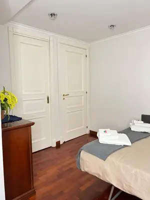 Letto o letti in una camera di Casa Vacanze Maridy