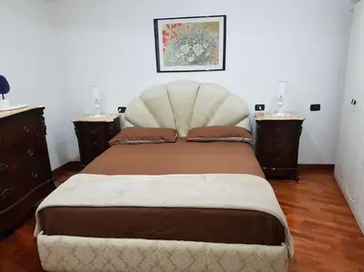 Letto o letti in una camera di Casa Vacanze Maridy