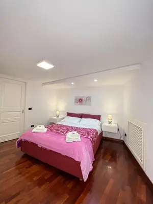 Letto o letti in una camera di Casa Vacanze Maridy