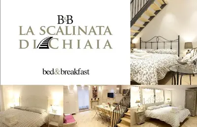 Letto o letti in una camera di La Scalinata di Chiaia