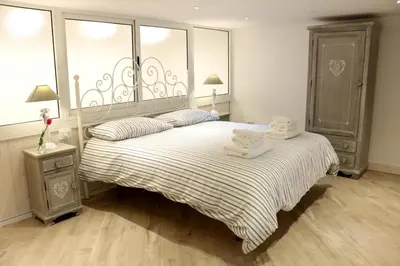 Letto o letti in una camera di La Scalinata di Chiaia