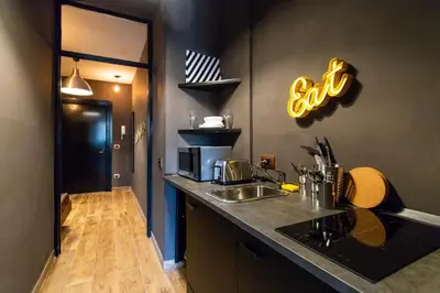 Cucina o angolo cottura di Munì Boutique Flat by Babylon Stay