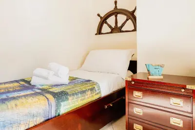 Letto o letti in una camera di Jordan Home