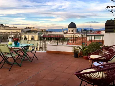 Balcone o terrazza di Mansarda Bellini