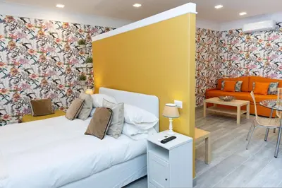 Letto o letti in una camera di Residenza Echia