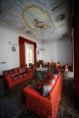 Area soggiorno di Le Stanze Del Vicerè Boutique Hotel