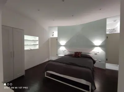 Letto o letti in una camera di Residenza Penne