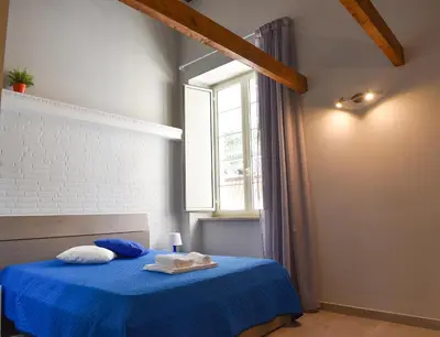 Letto o letti in una camera di Famigi