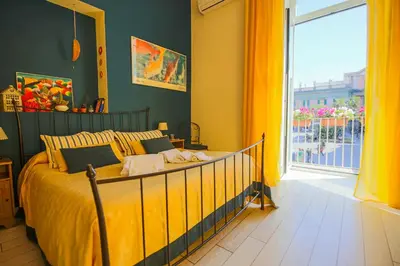 Letto o letti in una camera di Bed & Breakfast Piazza Dante