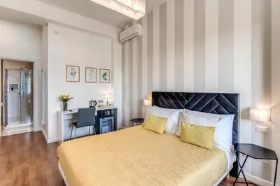 Letto o letti in una camera di Napoli Great View B&B