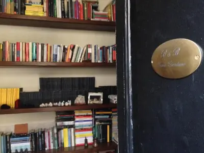 Biblioteca nel bed & breakfast