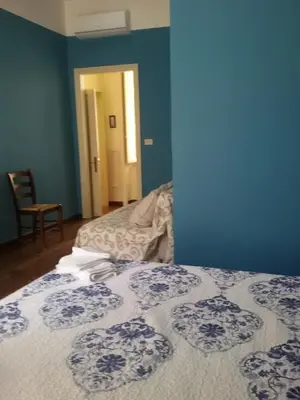 Letto o letti in una camera di B & B Luca Giordano n6