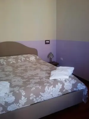 Letto o letti in una camera di B & B Luca Giordano n6