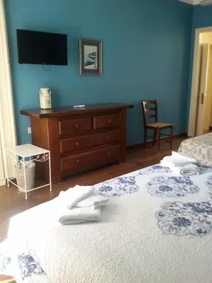 Letto o letti in una camera di B & B Luca Giordano n6