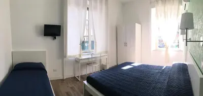 Letto o letti in una camera di Casa Helzel