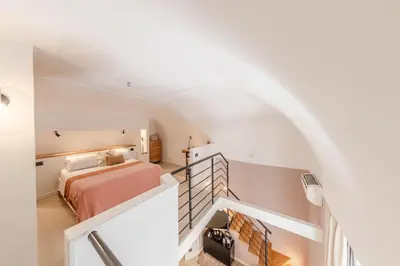 Letto o letti in una camera di ES Suites