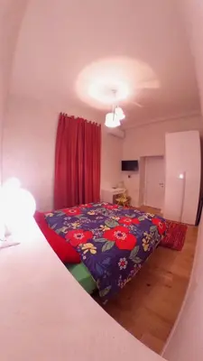 Letto o letti in una camera di Casa 