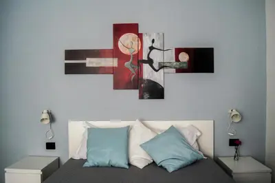 Letto o letti in una camera di Civico 7