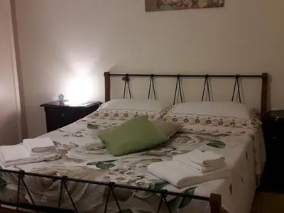 Letto o letti in una camera di Casa Lillina a Toledo , near Piazza del plebiscito