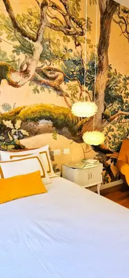 Letto o letti in una camera di Napoli Tree - Lungomare