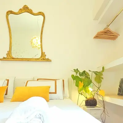 Letto o letti in una camera di Napoli Tree - Lungomare