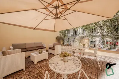 Area soggiorno di Residenza Scarlatti Napoli