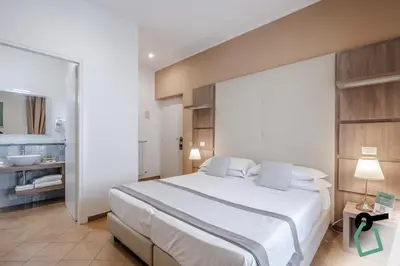 Letto o letti in una camera di Residenza Scarlatti Napoli