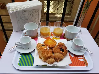 Cibo presso l'affittacamere o nelle vicinanze