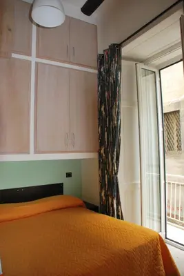 Letto o letti in una camera di Luma House