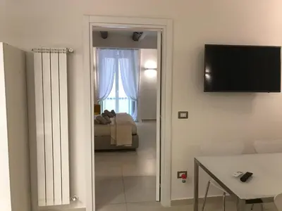 TV o dispositivi per l'intrattenimento presso Napoli Plebiscito Apartment