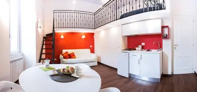 Cucina o angolo cottura di Appartamenti Mergellina