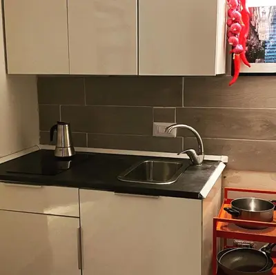Cucina o angolo cottura di Appartamenti Mergellina