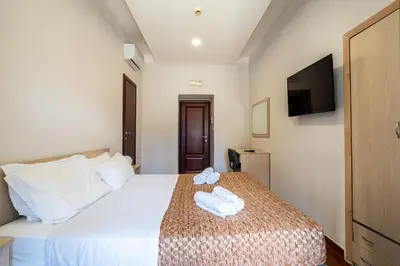 Letto o letti in una camera di Hotel Diamond