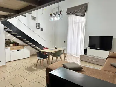 Area soggiorno di Casa Maria Carmela