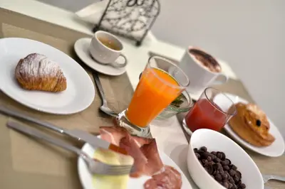 Cibo presso il bed & breakfast o nelle vicinanze
