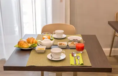 Cibo presso il bed & breakfast o nelle vicinanze