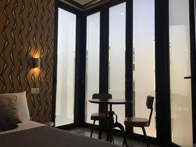 Letto o letti in una camera di Ambra Noblesse
